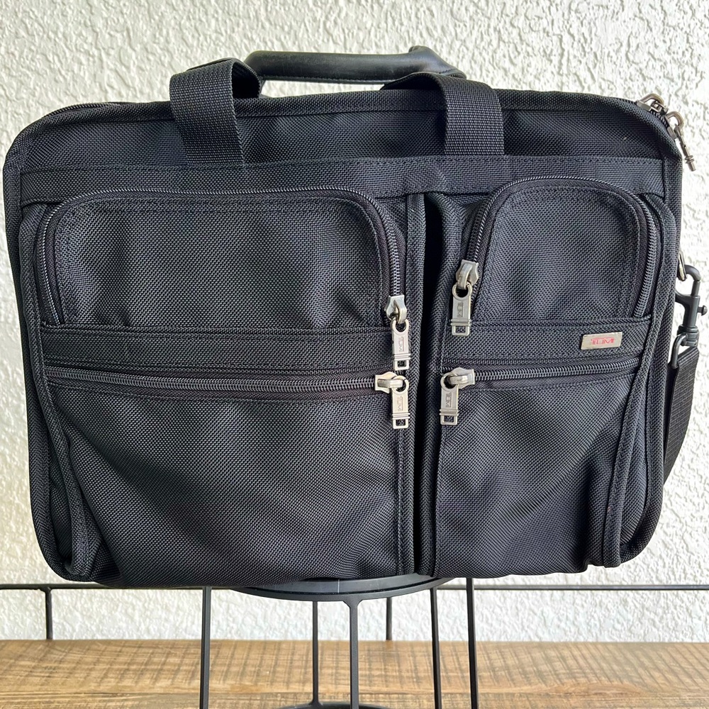 TUMI expandable brief